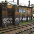 Graffiti around Brick Lane, Railway Randomness, and Grandad Sets Fire to Stuff, London and Brome, Suffolk - 22nd January 2012