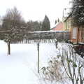 The front garden, A Snowy February Miscellany, Suffolk - 7th February 2012