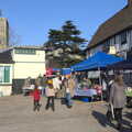 A sunny farmers' market, A Snowy February Miscellany, Suffolk - 7th February 2012