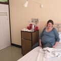 Isobel in Room 1 of Brook Ward, Ipswich Hopital, Walking the Cat, Brome, Suffolk - 19th March 2012