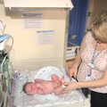 Baby Harry is tagged, Sprog Day 2: The Sequel, Brook Ward, Ipswich Hospital - 28th March 2012