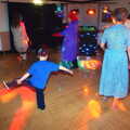 Curious disco dancing, Sue and DH's Birthday Thrash, Community Centre, Stradbroke, Suffolk - 31st March 2012