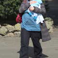 Isobel and Harry, A Day at Banham Zoo, Banham, Norfolk - 2nd April 2012