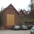 The Dereliction of Suffolk County Council, Ipswich, Suffolk - 3rd April 2012, St. Michael's Church, from a car park