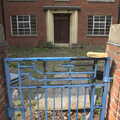 The Dereliction of Suffolk County Council, Ipswich, Suffolk - 3rd April 2012, A wrought iron gate