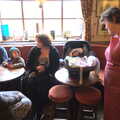 Sylvia comes over to check Harry out, Evelyn and "Da Wheeze", and Lunch at the Cock Inn, Brome, Ipswich and Diss - 9th April 2012