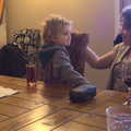 Fred and Louise in the Cock Inn, Diss, Evelyn and "Da Wheeze", and Lunch at the Cock Inn, Brome, Ipswich and Diss - 9th April 2012