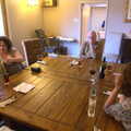 We have our own room at the back of the pub, Evelyn and "Da Wheeze", and Lunch at the Cock Inn, Brome, Ipswich and Diss - 9th April 2012