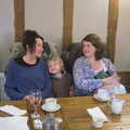 Evelyn, Fred and Isobel, Evelyn and "Da Wheeze", and Lunch at the Cock Inn, Brome, Ipswich and Diss - 9th April 2012