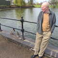 Fred looks at Ducks on the Mere with Grandad, Evelyn and "Da Wheeze", and Lunch at the Cock Inn, Brome, Ipswich and Diss - 9th April 2012