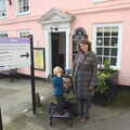 Fred, Harry and Isobel outside Diss Town Council, Harry Gets Registered, and The BBs Play the Mayor's Ball, Diss and Eye - 5th May 2012