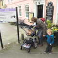 Isobel checks that Harry's still in the pram, Harry Gets Registered, and The BBs Play the Mayor's Ball, Diss and Eye - 5th May 2012