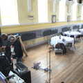 Max and Rob set up in Eye Town Hall, Harry Gets Registered, and The BBs Play the Mayor's Ball, Diss and Eye - 5th May 2012