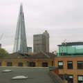 A view of The Shard from the office window, Touchtype Scopes Out a New Office, Southwark Bridge Road, Southwark, London - 8th May 2012