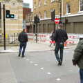We cross the road back to Union Street, Touchtype Scopes Out a New Office, Southwark Bridge Road, Southwark, London - 8th May 2012