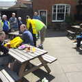 The BSCC Cycling Weekend, The Swan Inn, Thaxted, Essex - 12th May 2012, The BSCC at Great Bardfield
