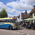 The BSCC Cycling Weekend, The Swan Inn, Thaxted, Essex - 12th May 2012, A 1956 coach rocks up with a load of Essex geezers