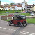 The BSCC Cycling Weekend, The Swan Inn, Thaxted, Essex - 12th May 2012, A cute Austin 7 trundles past