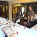 The BSCC Cycling Weekend, The Swan Inn, Thaxted, Essex - 12th May 2012, Alan and Jill are ready for dinner