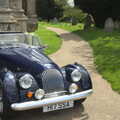 The BSCC Cycling Weekend, The Swan Inn, Thaxted, Essex - 12th May 2012, There's a nice Morgan outside the church