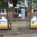 The BSCC Cycling Weekend, The Swan Inn, Thaxted, Essex - 12th May 2012, In Safron Waldena, there's a derelict petrol station