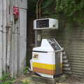 A derelict petrol pump, The BSCC Cycling Weekend, The Swan Inn, Thaxted, Essex - 12th May 2012