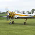The Yak taxis back, A Few Hours at Hardwick Airfield, Norfolk - 20th May 2012