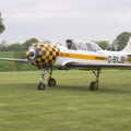 The Yak taxis off again, A Few Hours at Hardwick Airfield, Norfolk - 20th May 2012