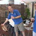The BSCC at Needham, and a Birthday By The Sea, Cley, Norfolk - 26th May 2012, Paul and Alan at the Needham Red Lion