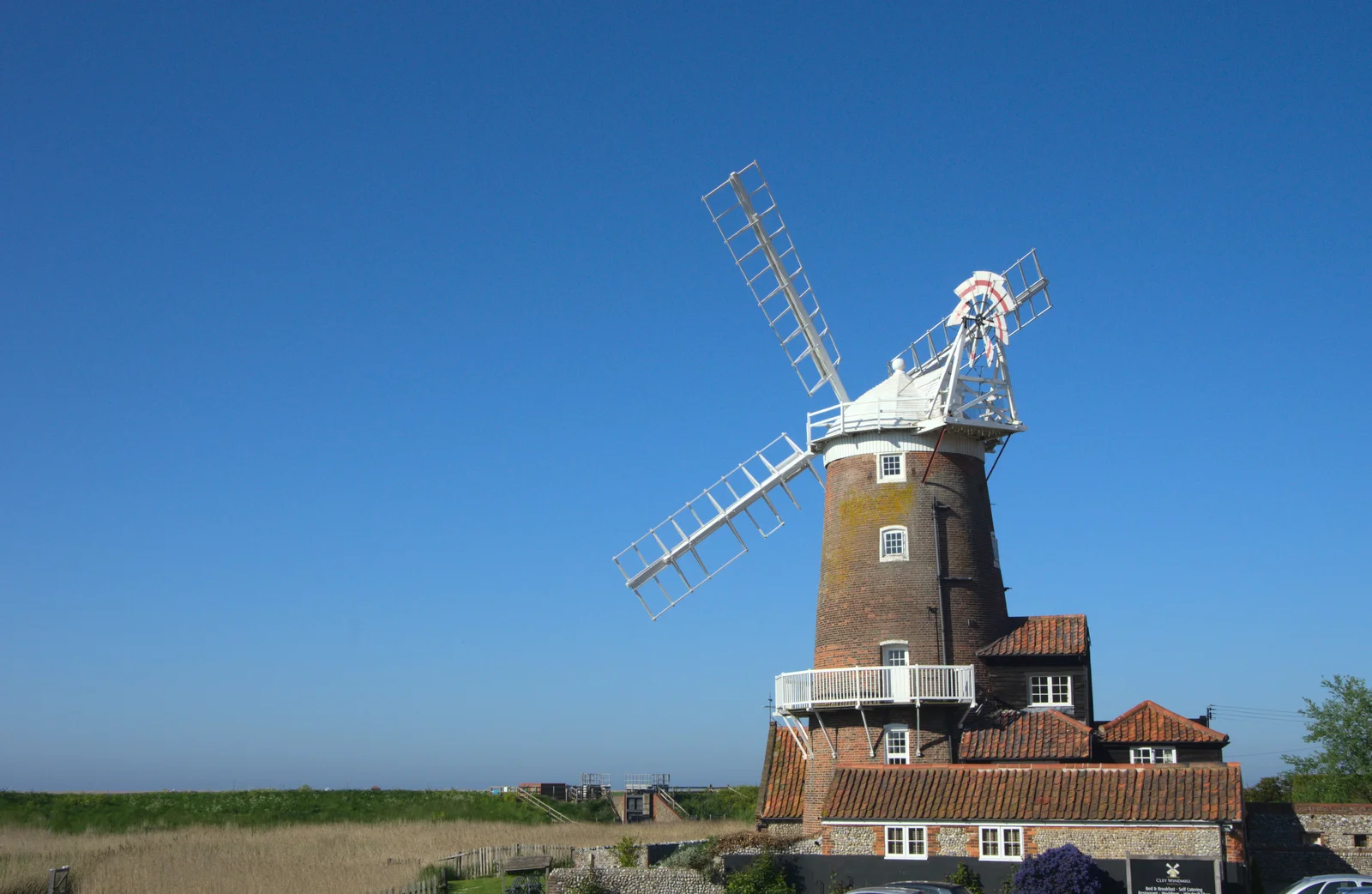 The Cley windmill, from The BSCC at Needham, and a Birthday By The Sea, Cley, Norfolk - 26th May 2012