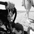 Harry's in his car seat, The BSCC at Needham, and a Birthday By The Sea, Cley, Norfolk - 26th May 2012