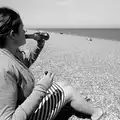 Isobel has a slurp, The BSCC at Needham, and a Birthday By The Sea, Cley, Norfolk - 26th May 2012