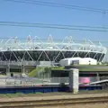 The Olympic stadium is virtually complete, The BBs at the White Hart, Roydon, Norfolk - 1st June 2012