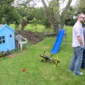 2012 Matt looks around on a tour of the garden