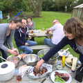 2012 A barbeque occurs