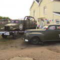 2012 Clive gets some bunting out on his military vehicles