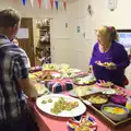 A Jubilee buffet, The Queen's Diamond Jubilee Weekend, Eye and Brome, Suffolk - 4th June 2012