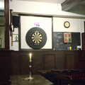 A solitary candle and dartboard, Chagford and Haytor, Dartmoor, Devon - 11th June 2012