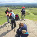 There's another climbing family on the tor, Chagford and Haytor, Dartmoor, Devon - 11th June 2012