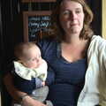 Harry and Isobel in the Anchor Inn, Chagford and Haytor, Dartmoor, Devon - 11th June 2012