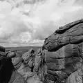 A pile of granite rocks, Chagford and Haytor, Dartmoor, Devon - 11th June 2012