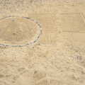 Beach art, A Night at the Crown Hotel, Southwold, Suffolk - 13th June 2012