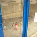 Abandoned fire extinguisher in the old Blockbuster, Grandad's Gaff and Music in the Park, Diss, Norfolk - 16th June 2012