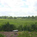 The view from Grandad's garden, Grandad's Gaff and Music in the Park, Diss, Norfolk - 16th June 2012