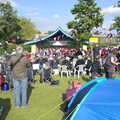 Down at the pagoda in Diss park, Grandad's Gaff and Music in the Park, Diss, Norfolk - 16th June 2012