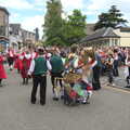 Morris on the Market Place, Morris Dancing and a Carnival Procession, Diss, Norfolk - 17th June 2012