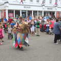 The crowds outside Beales, Morris Dancing and a Carnival Procession, Diss, Norfolk - 17th June 2012