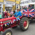 Diss Scout Group on an International tractor, Morris Dancing and a Carnival Procession, Diss, Norfolk - 17th June 2012
