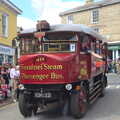 A 1932 Sentinel Steam passenger bus, Morris Dancing and a Carnival Procession, Diss, Norfolk - 17th June 2012