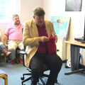 The present is unwrapped, Stephen Fry Visits TouchType, Southwark, London - 19th June 2012